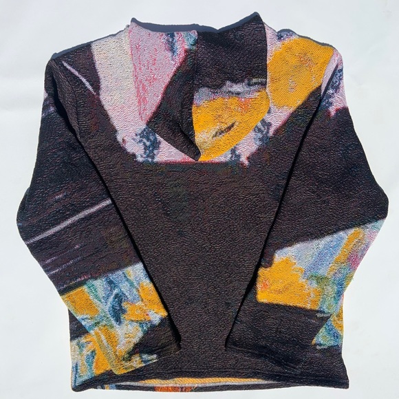 Girl With A Pearl Tapestry Blanket Hoodie - Picture 5 of 7